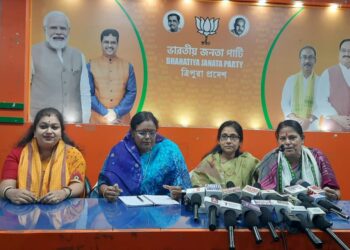 Pradesh Mahila Morcha and Pradesh BJP wishes for the Women’s Reservation Bill