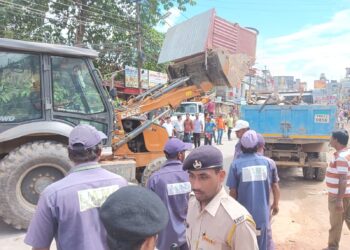 Municipal Corporation held eviction campaign