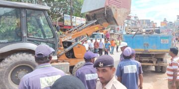 Municipal Corporation held eviction campaign