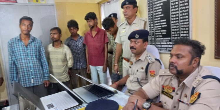 East Agartala bust gang of burglars, 5 arrest