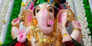 Ganesh Puja with a budget of eight lakh rupees
