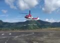 Helicopter Service Between Churachandpur in Manipur and Aizawl in Mizoram Begins