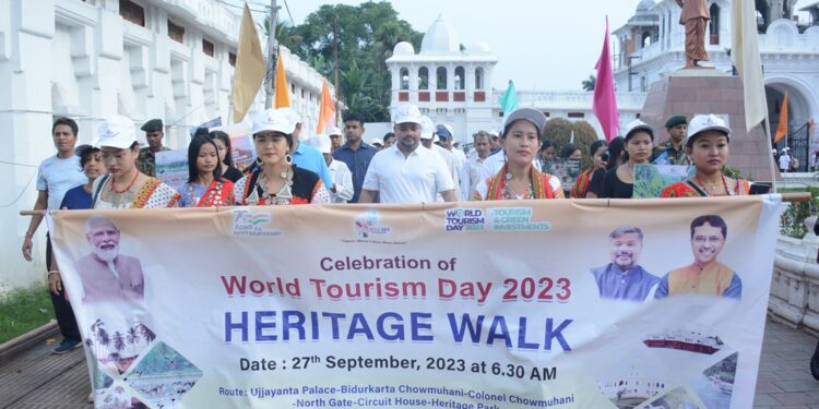 Rally observes on the occasion of World Tourism Day
