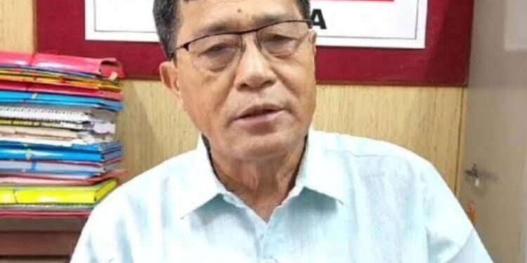 Tripura CPIM state secretary Jitendra Chowdhury with ingested tic-tac