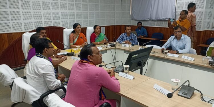 Union MoS held review meeting