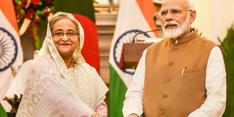 The Prime Minister of the two countries and the Chief Minister of Tripura will be present virtually at the inauguration of three development projects funded by the Government of India