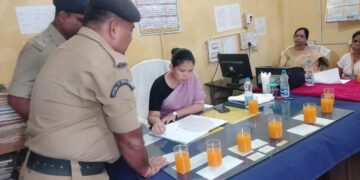 Minister Santana Chakma visited Unakoti District Jail