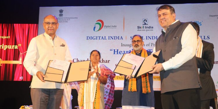 Importance given to development of communication and internet system in Northeast region: Rajeev Chandrasekhar