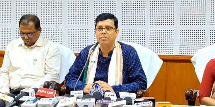 A 200-bed youth hostel is being built at Ambassa: Tinku