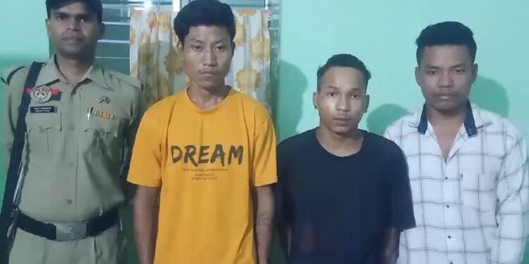 Three arrested for gang rape