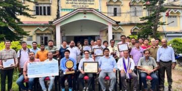 124 Bn CRPF Conducted Soil Collecting Campaign.   