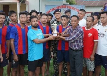 71 Bn CRPF Conducted Motivational Football Tournament.     