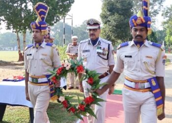 124 Bn Observed Police Commemoration Day At Unit HQ. 