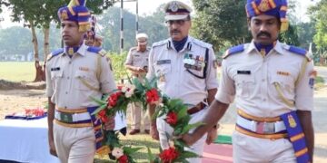 124 Bn Observed Police Commemoration Day At Unit HQ. 