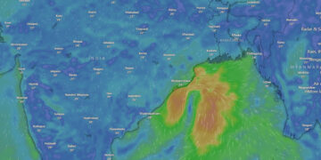 Deep Depression over Northwest Bay of Bengal turn into Cyclone ‘Midhili’