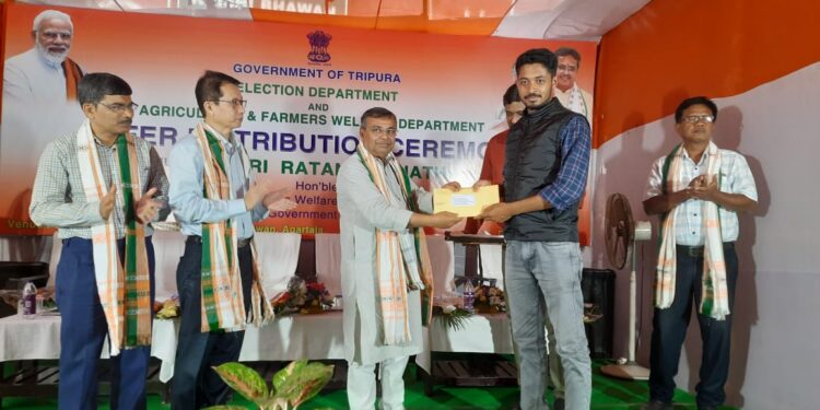 Agriculture and Election Minister distribute offer letters among candidates selected by JRBT