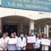 Trainee doctors at IGM Hospital, Agartala’s oldest medical institution, are on strike demanding immediate payment of their pending salaries