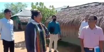  PK J/M INSPECTED THE STATUS OF GOVT. AMENITIES IN RURAL AREAS.