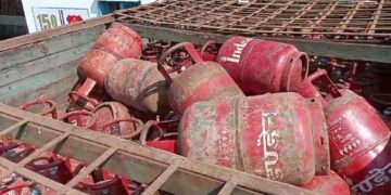 Police Seized Vehicle, Arrested One Over Gas Cylinder Theft.
