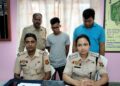 An airline worker arrested along with smugglers