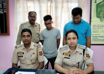 An airline worker arrested along with smugglers