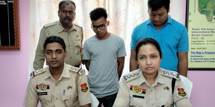 An airline worker arrested along with smugglers