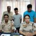 An airline worker arrested along with smugglers