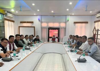 TIPRA Motha holds meeting with retired IPS officer AK Mishra over constitutional rights of tribals