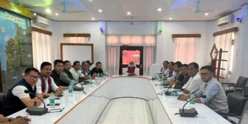 TIPRA Motha holds meeting with retired IPS officer AK Mishra over constitutional rights of tribals