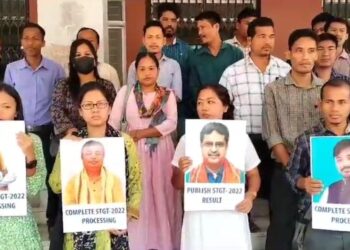 STGT stages deputation to TRBT office demanding release of results