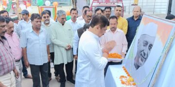 Union Minister attend flag off ceremony of Tripura Stands with Manipur Mission
