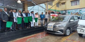 Shuttle car service from Agartala land port to airport for passengers coming from Bangladesh