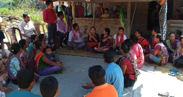 Quitting CPIM & Motha 15 Voters Joined IPFT.