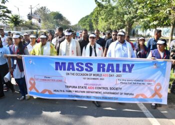 Awarness rally observes on World AIDS day