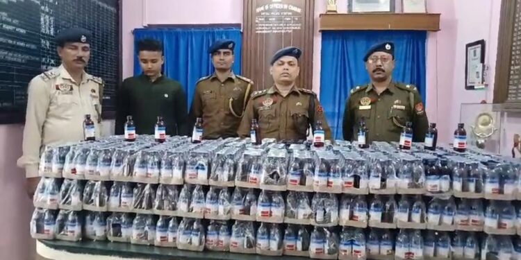 Illegal cough syrup worth 10 lakh rupees recovered