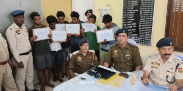 7 thieves arrested with looted items