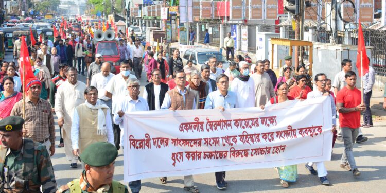 Expulsion of 146 MPs to silence the voice of opposition in Parliament is a tainted chapter of democracy: Jitendra