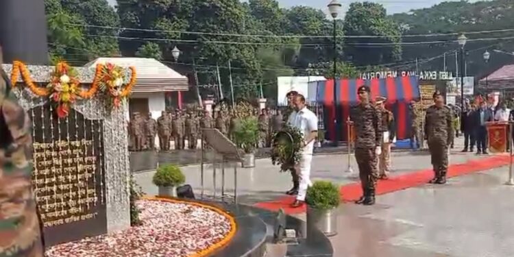 Tripura pays tribute to 1971 Bangladesh Liberation War Martyrs on ‘Vijoy Dibosh’