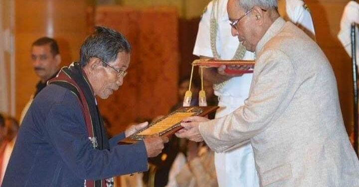 Padmasree Thanga Darlong breathes his last