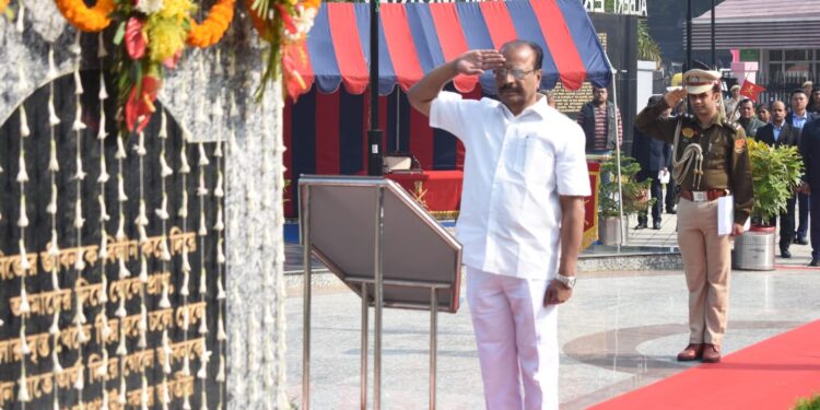 Governor attends Mohan Vijoy Diwas