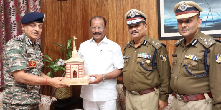 ADG, CRPF called on Hon’ble Governor