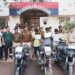 Three thieves arrested with stolen bikes