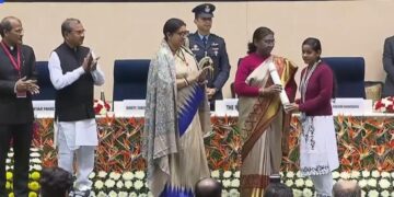Tripura girl received “Prime Minister Rashtriya Bal Award-2024”