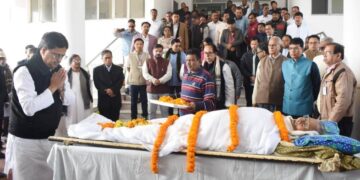 Former Tripura Health Minister Keshav Majumder passed away