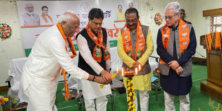 Tripura BJP charts roadmap for Lok Sabha elections in key organizational meeting