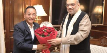 Delegation led by Chief Minister call on Union Home Minister