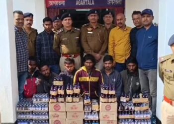 Joint RPF and GRP operation nets six drug traffickers of Bihar with large contraband haul in Agartala rail station