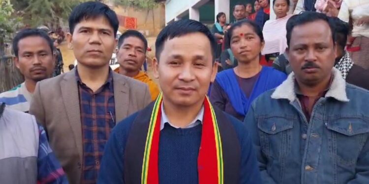 MP visits remote area and inquire about the roads and constructions