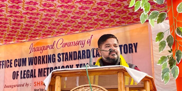 Minister Sushanta Chowdhury inaugurates Legal Metrology Branch