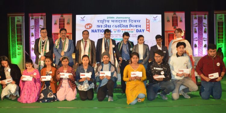 Agartala celebrates 14th National Voters’ Day with pledge for informed and responsible democracy